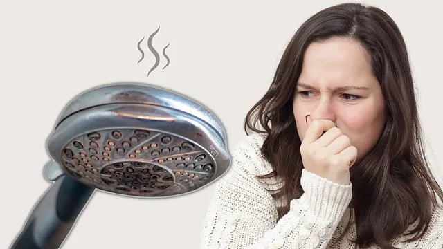 Avlägsnar dålig lukt från duschmunstycket orsakad av bakterier och mögel