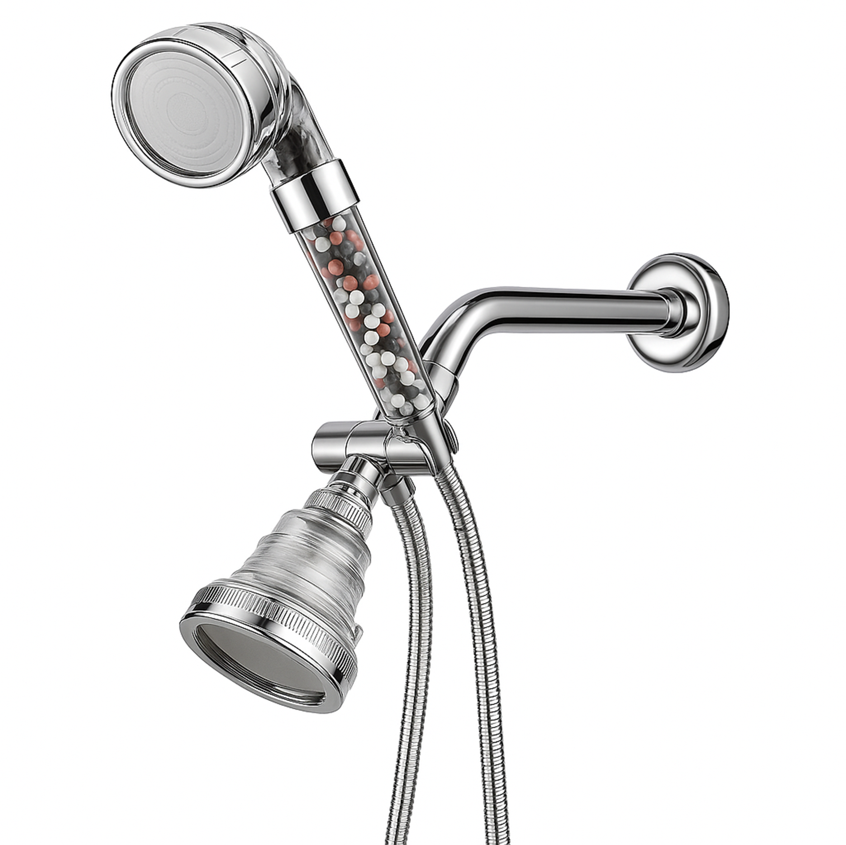 Elektrisk duschkompatibel filtrerad jonisk Ecopower duschmunstycke