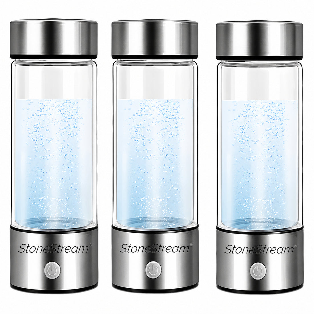 Lot de 3 bouteilles d&