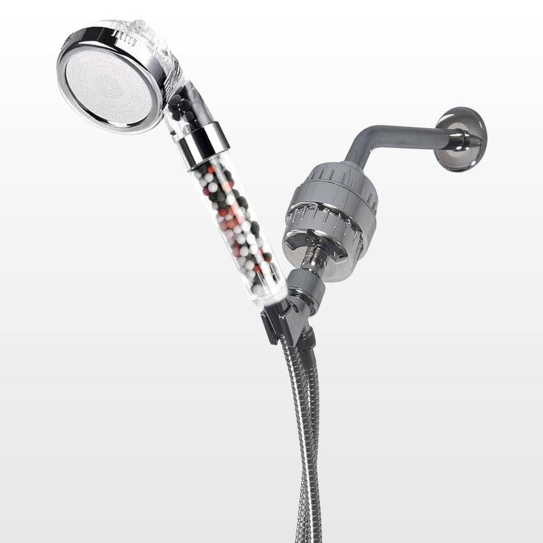 Hårtvattenfiltreringssats + väggadapter